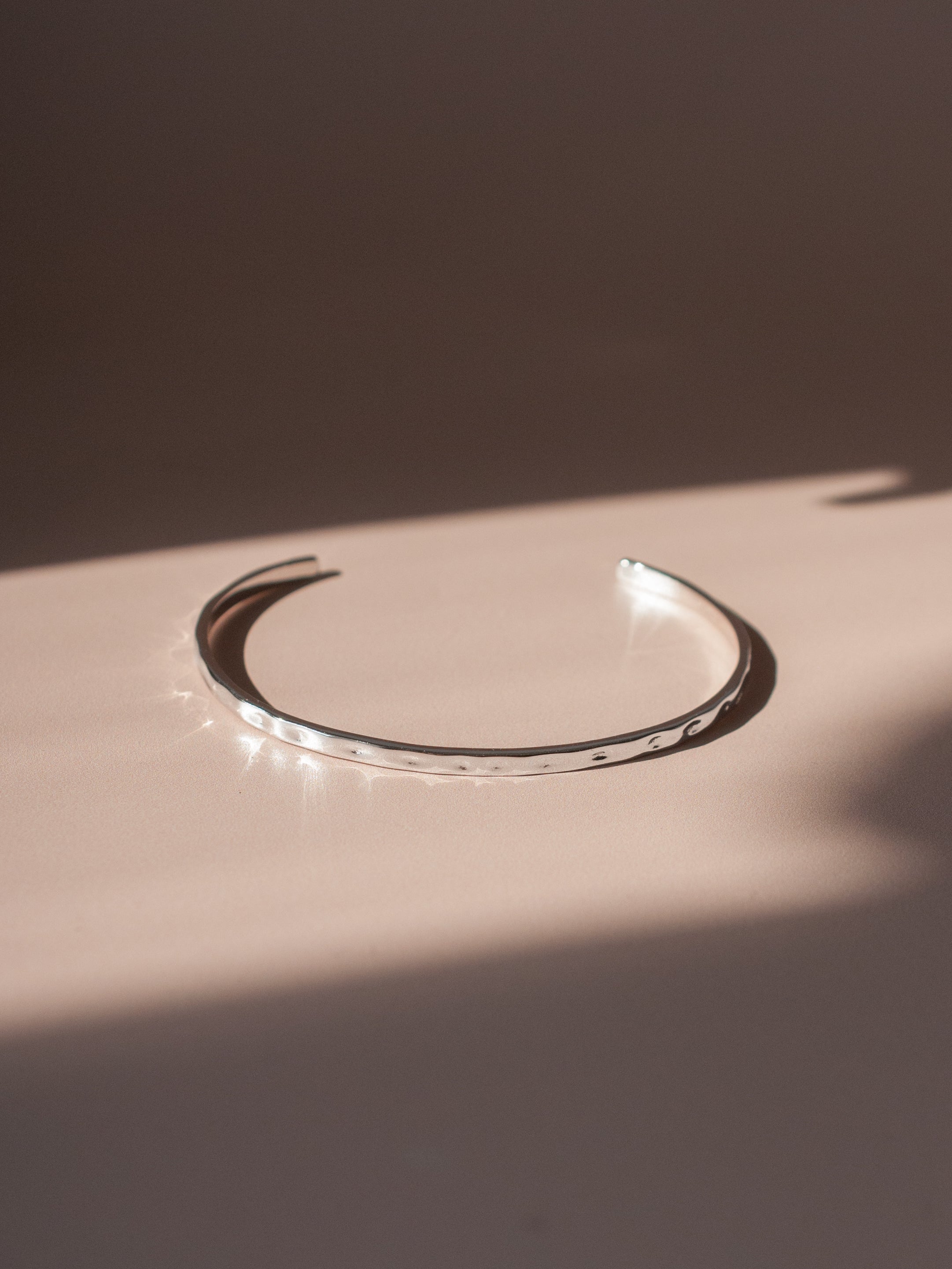 Hammered Bangle