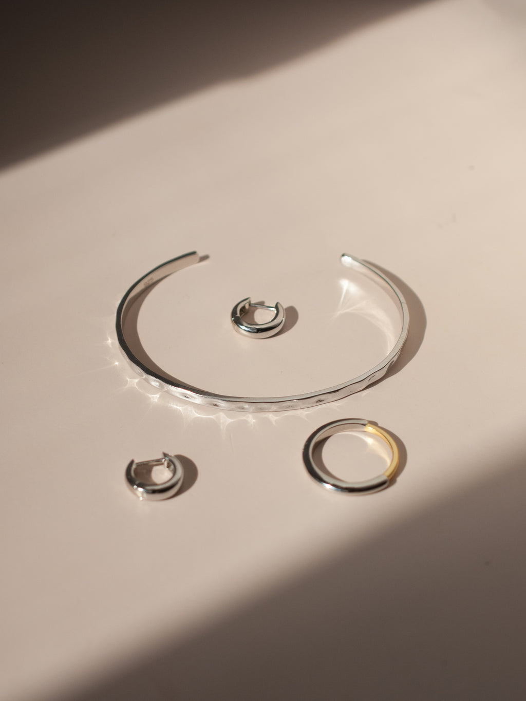 Hammered Bangle