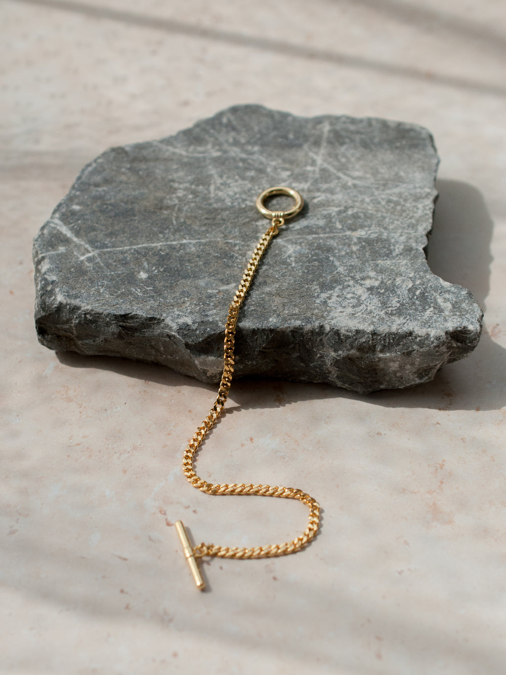 T-Clasp Bracelet Silver