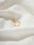 Mother of Pearl Charm Necklace
